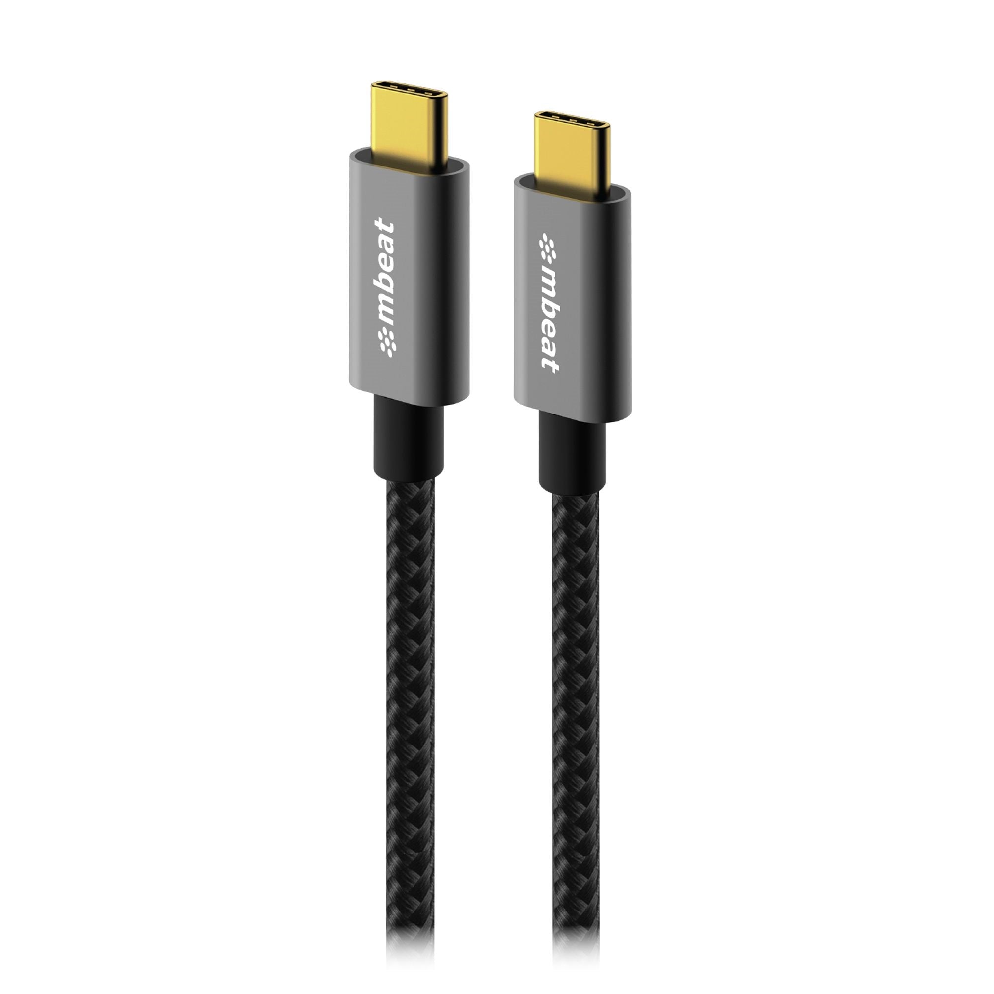 mbeat Tough Link 1.8m USB 3.2 Gen2 USB-C Cable - Space Grey transfer at speeds up to 10Gbps Video Resolution: Maximum 4K/60Hz mbeat Tough Link 1.8m USB 3.2 Gen2 USB-C Cable - Space Grey transfer at speeds up to 10Gbps Video Resolution: Maximum 4K/60Hz